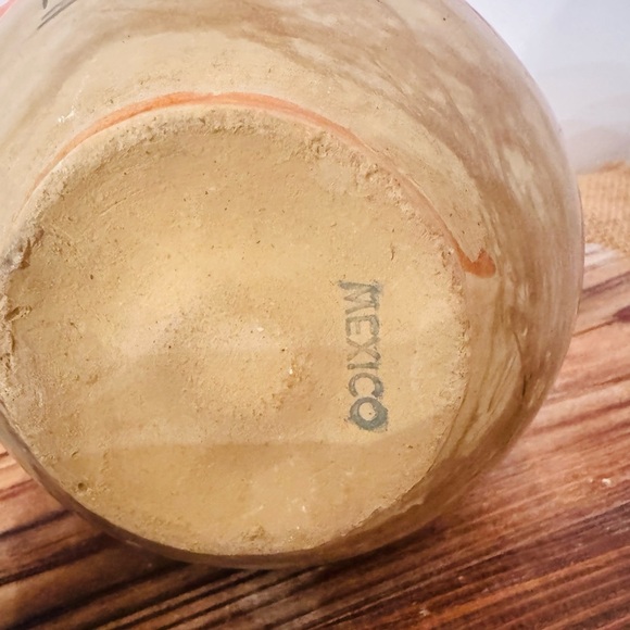 Vintage Tonala Mexican Pottery Vase - Picture 10 of 12